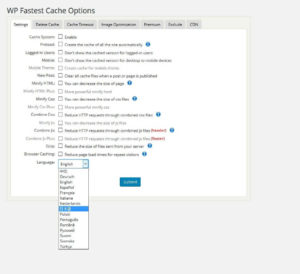 WP Fastest Cache 03